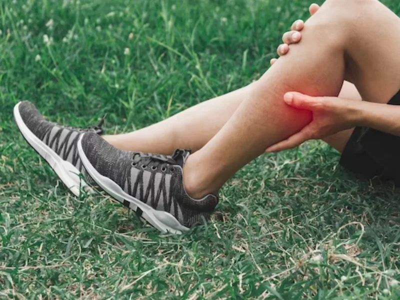Wellness Revolution treating leg pain in Evanston
