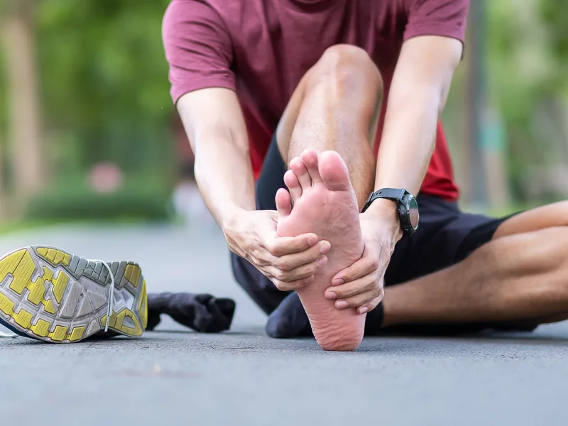 Wellness Revolution treating plantar fasciitis in Evanston
