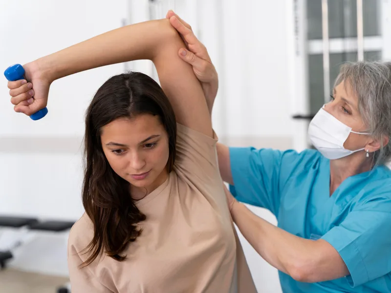 Wellness Revolution treating rotator cuff injury in Evanston